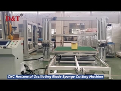 Máquina de corte de contorno CNC profissional espuma de lâmina oscilante