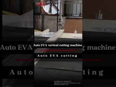 Máquina automática de corte vertical de esponjas, cortadora de espuma de colchão