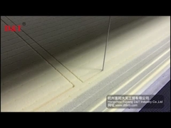 Máquina de corte de espuma de PU vertical de alto desempenho com faca de arame de 5 rodas